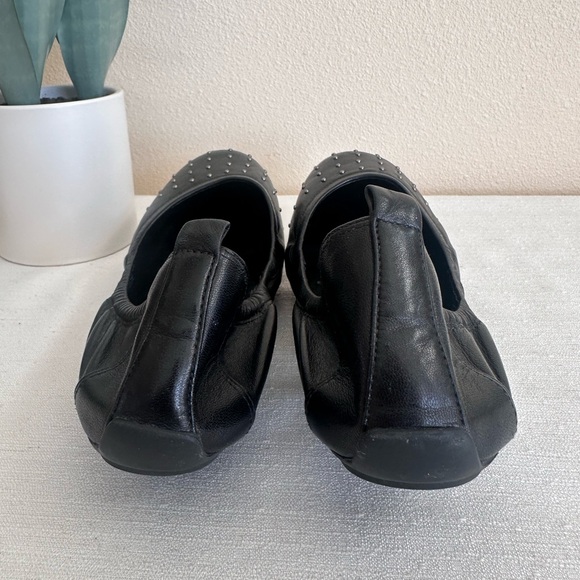 Cole Haan Black Leather Studded Flex Comfy Ballet Flats  Women’s 11B - Picture 8 of 12